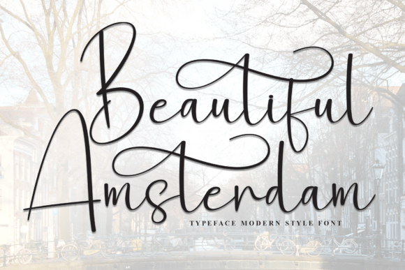 Beautiful Amsterdam Font