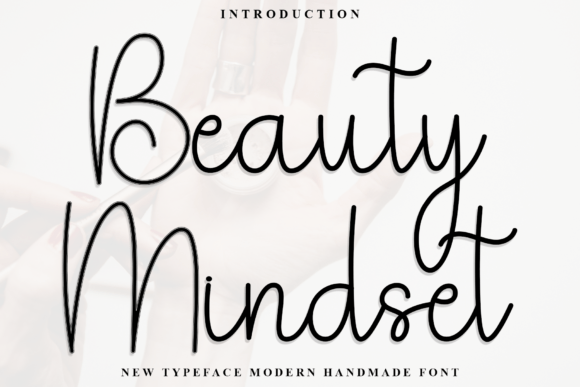 Beauty Mindset: A Dainty Script Font for Elegant Branding