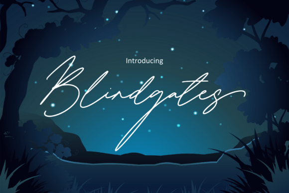 Blindgates Font: A Minimalist Typeface for Modern Brands
