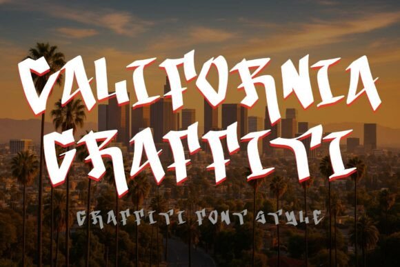 California Graffiti: A Bold Blackletter Font for Web Design