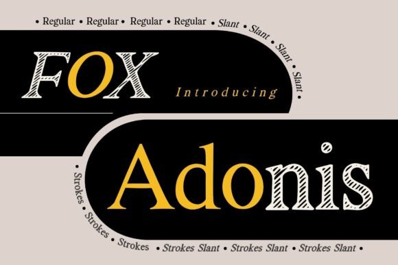 Fox Adonis: A Versatile Serif Typeface for Modern Web Design