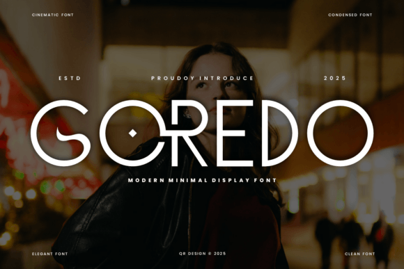 Goredo: A Refined Serif Typeface for Editorial Design