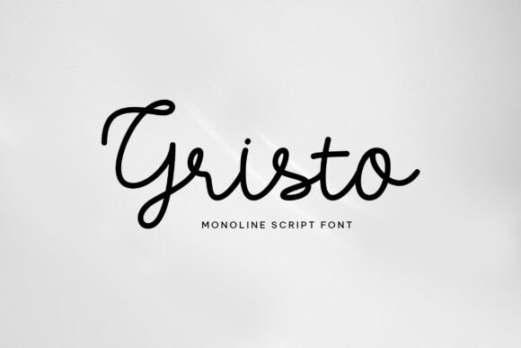 Gristo Font Review: A Monoline Typeface for Modern Brands