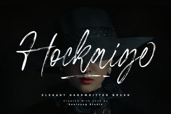 Hockaige: A Elegant Handwritten Brush Font