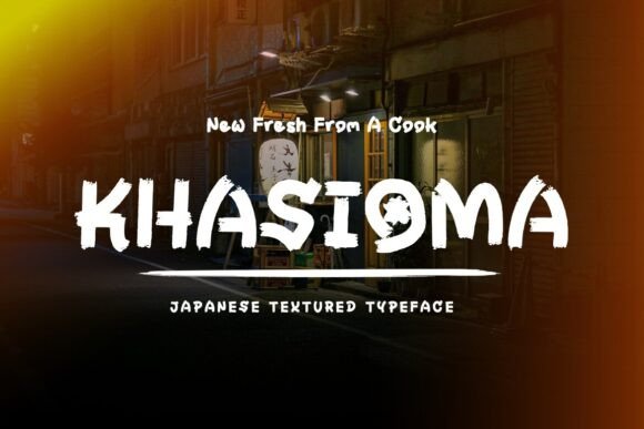 Khasioma: A Natural Display Font for Editorial Design
