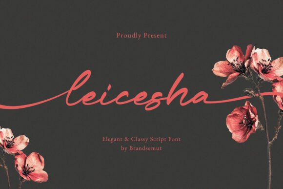 Leicesha: A Designer's Take on Elegant Script Typography