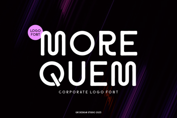 Morequem: A Flowing Sans Serif Typeface for Modern Web Design