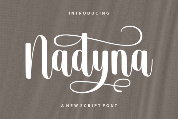 Nadyna: The Script Font That Elevates Campaign Visuals