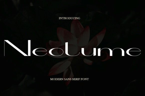 Neolume: A Modern Sans Serif Font for Web Design