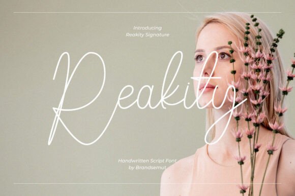 Reakity: A Stylish Script Font for Modern Design