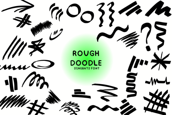 Rough Doodle: A Playful Display Font for Modern Web Design