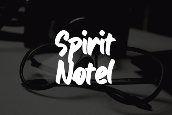 Spirit Notel: Elegant Script for Web Design