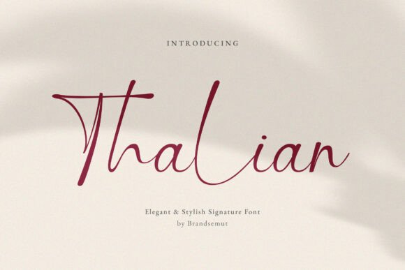 Thalian Font Review: Elevating Web Design with Elegant Script