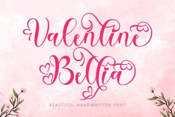 Valentine Bellia: Elegant Handwritten Font